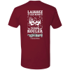 A Z61x Premium Short Sleeve Tee with the words "Cajun Laissez" on the front, perfect for New Orleans restaurant enthusiasts. A New Orleans Bistro Restaurant near me